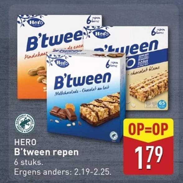Hero B'tween repen 6 stuks