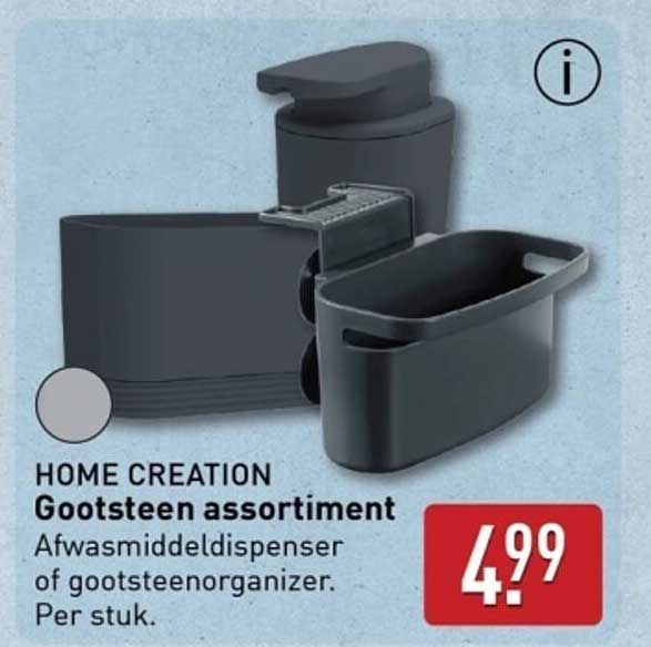 HOME CREATION Gootsteen assortiment