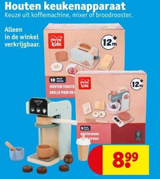 Houten keukenapparaat