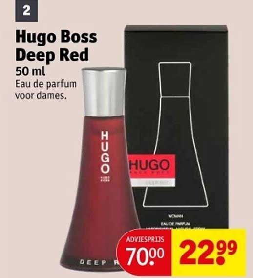 Hugo Boss Deep Red 50 ml Eau de parfum voor dames.