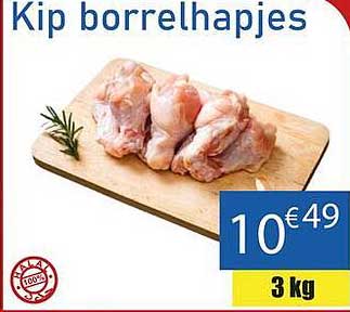 Kip borrelhapjes