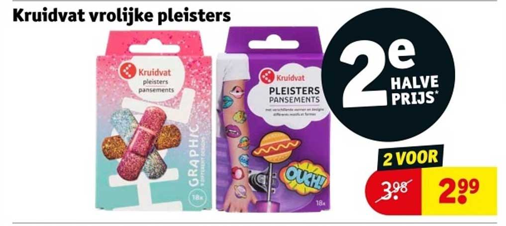 Kruidvat vrolijke pleisters