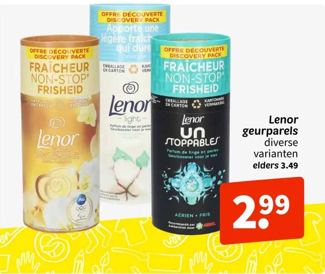 Lenor geurparels diverse varianten elders 3.49