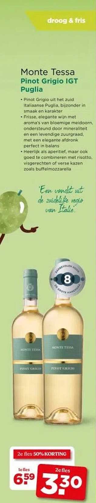 Monte Tessa Pinot Grigio IGT Puglia