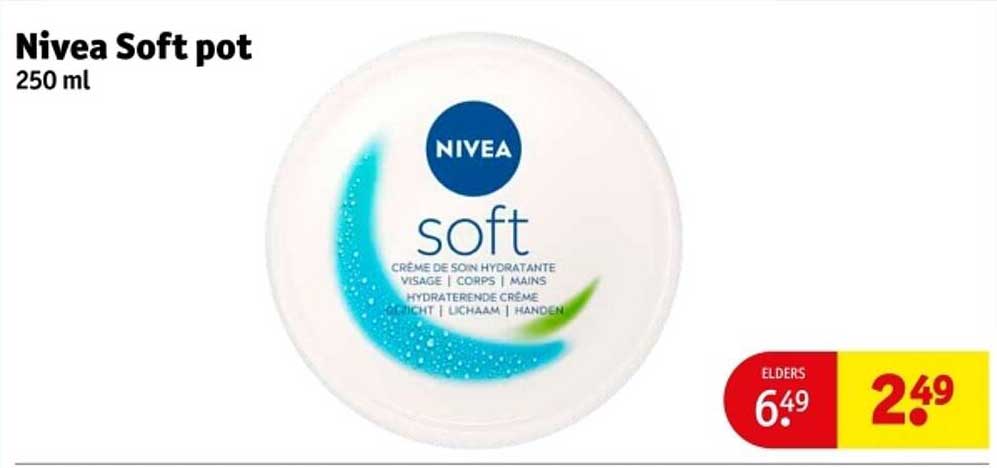 Nivea Soft pot 250 ml