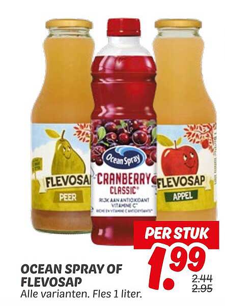 OCEAN SPRAY OF FLEVOSAP