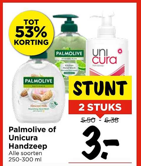 Palmolive of Unicura Handzeep