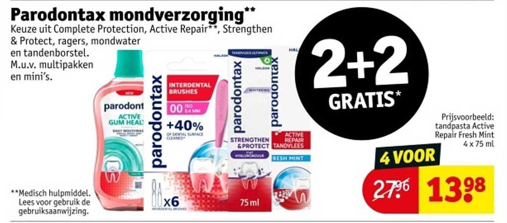 Parodontax mondverzorging**
