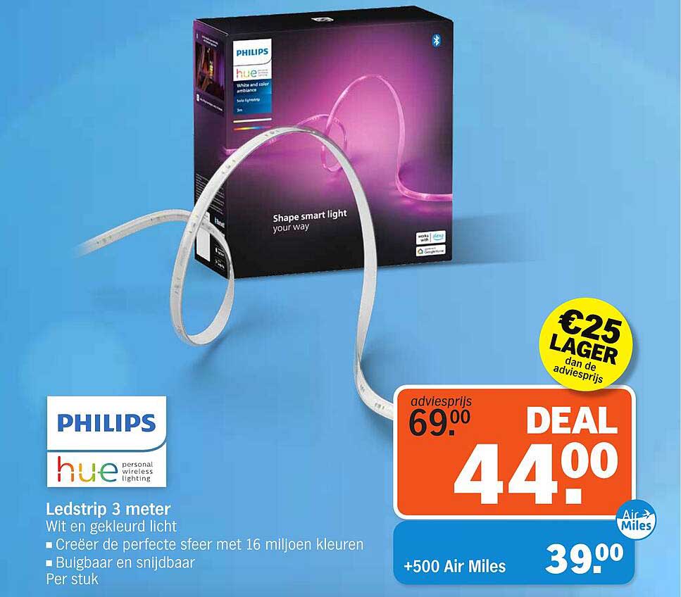 Philips Hue Ledstrip 3 meter