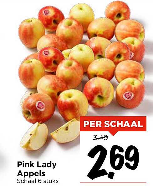 Pink Lady Appels Schaal 6 stuks