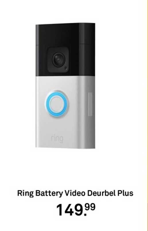 Ring Battery Video Deurbel Plus