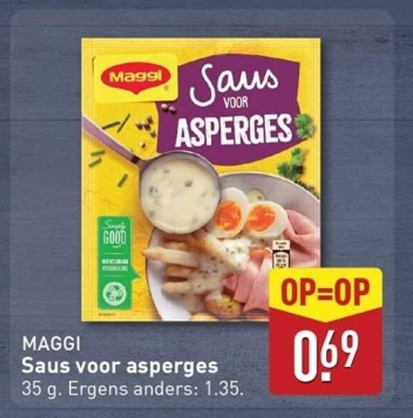 Saus voor asperges