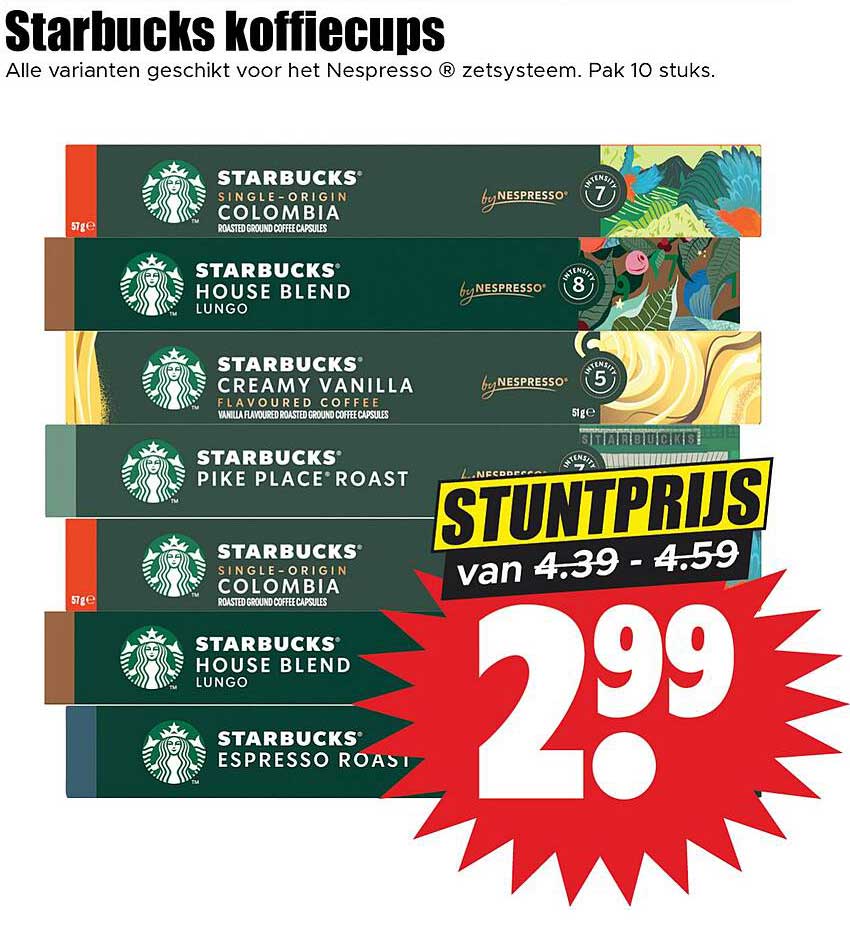 Starbucks koffiecups