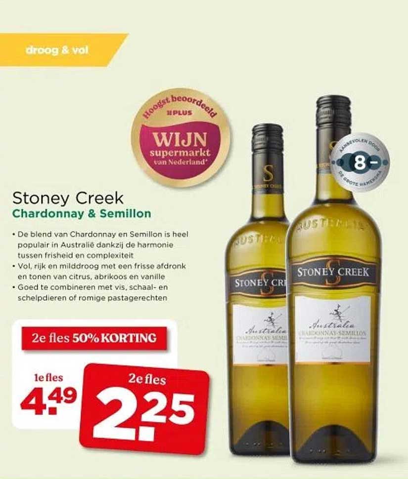 Stoney Creek Chardonnay & Semillon