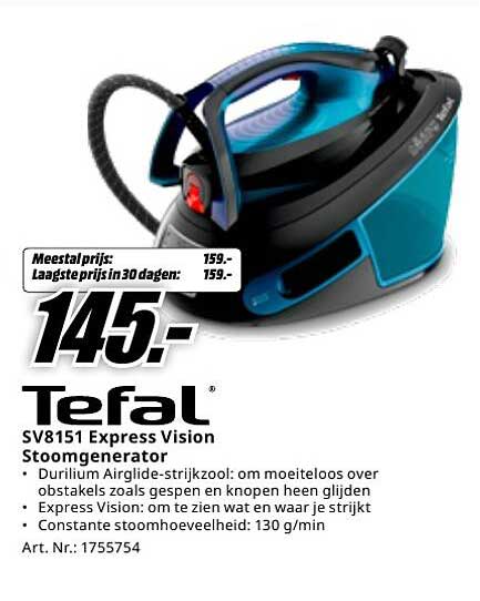 Tefal SV8151 Express Vision Stoomgenerator