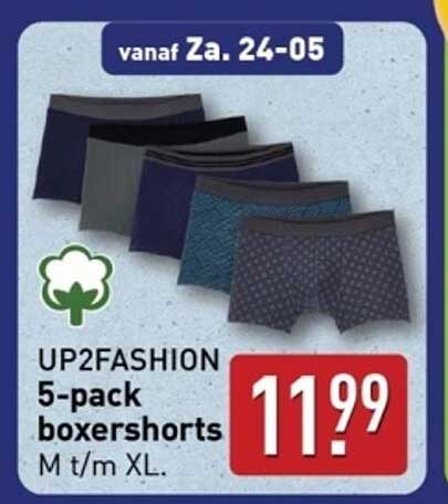 UP2FASHION 5-pack boxershorts