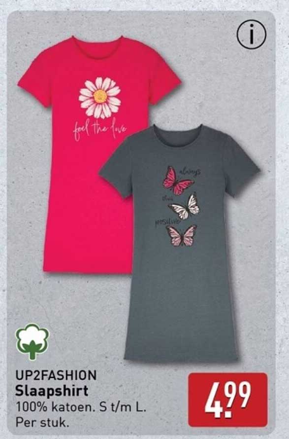 UP2FASHION Slaapshirt