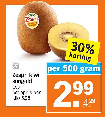 Zespri kiwi sungold