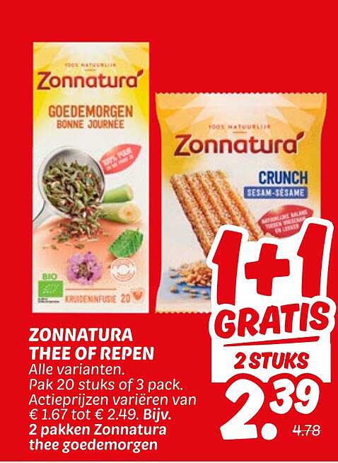 Zonnatura THEE OF REPEN