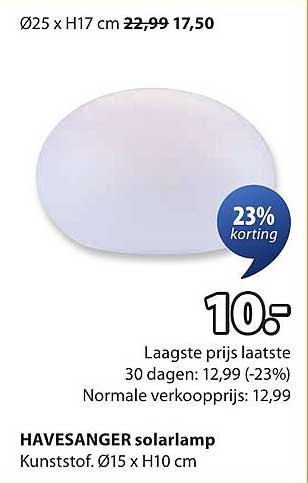 HAVESANGER solarlamp