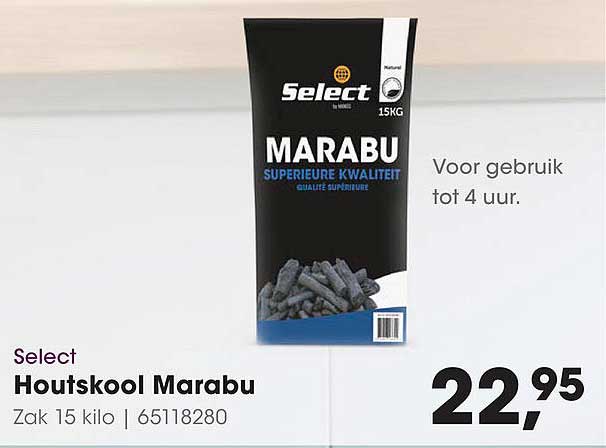 Houts kool Marabu