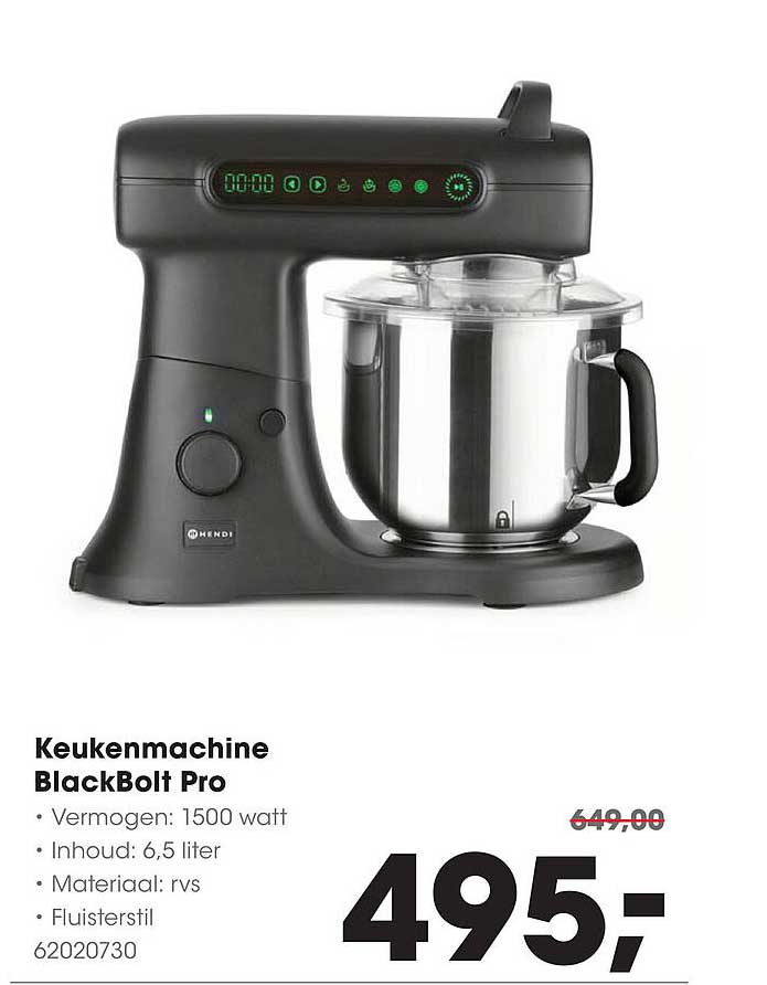 Keukenmachine BlackBolt Pro