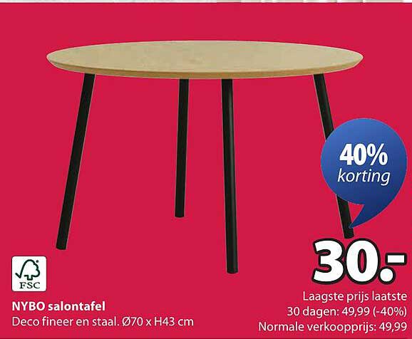NYBO salontafel