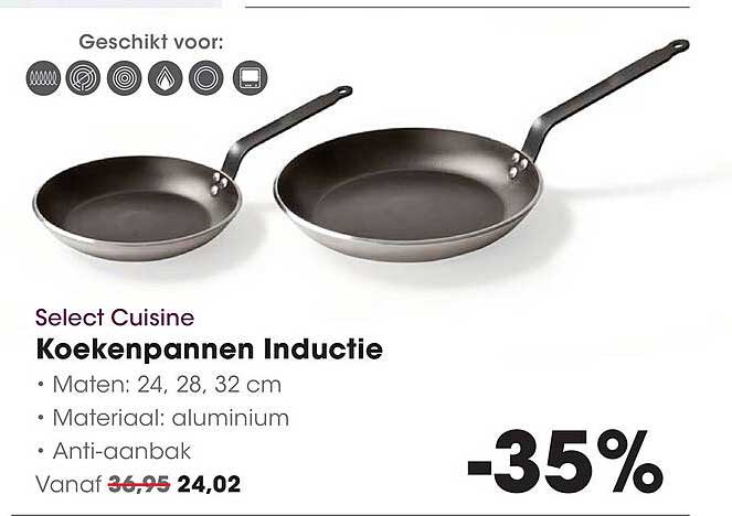 Select Cuisine Koekenpannen Inductie
