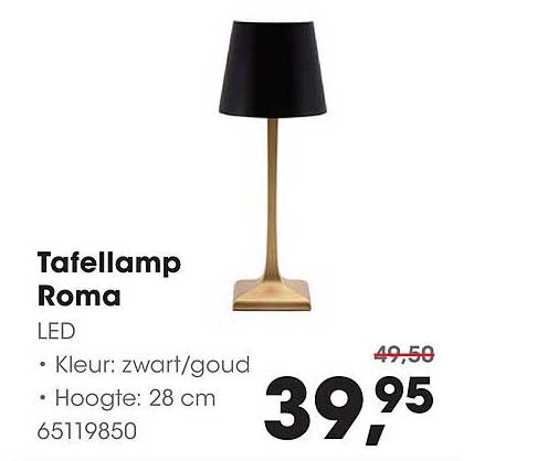 Tafellamp Roma