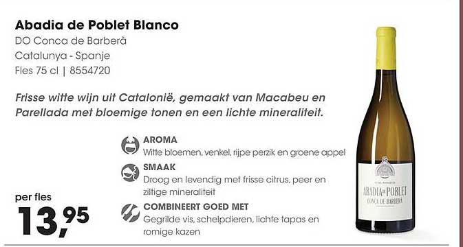 Abadia de Poblet Blanco