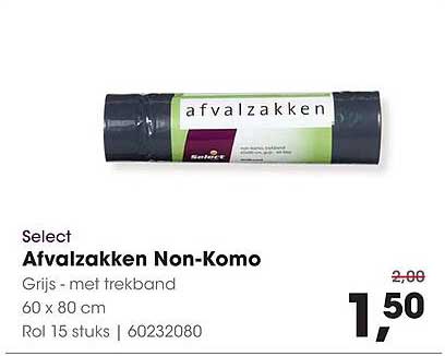 Afvalzakken Non-Komo