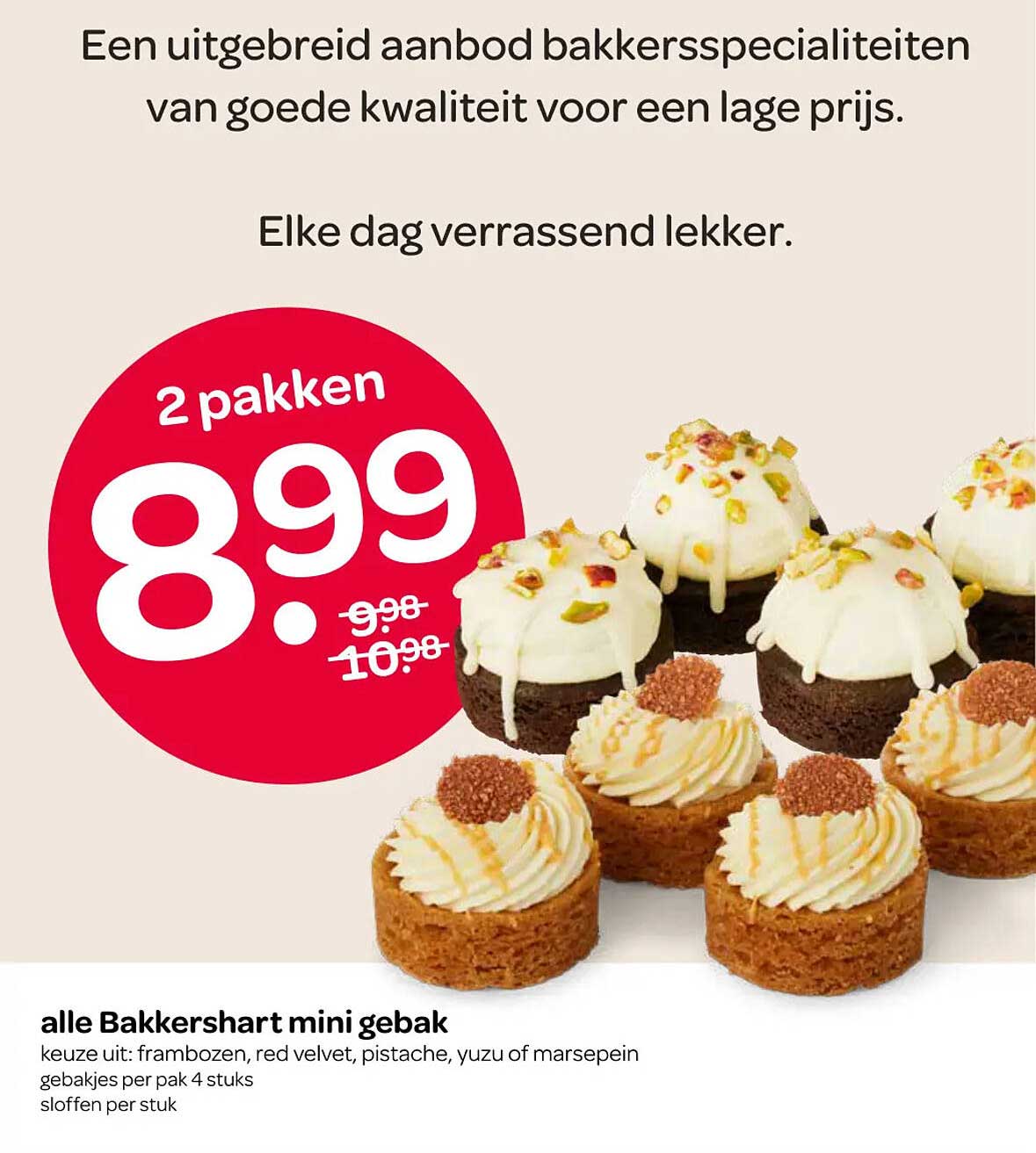 alle Bakkershart mini gebak