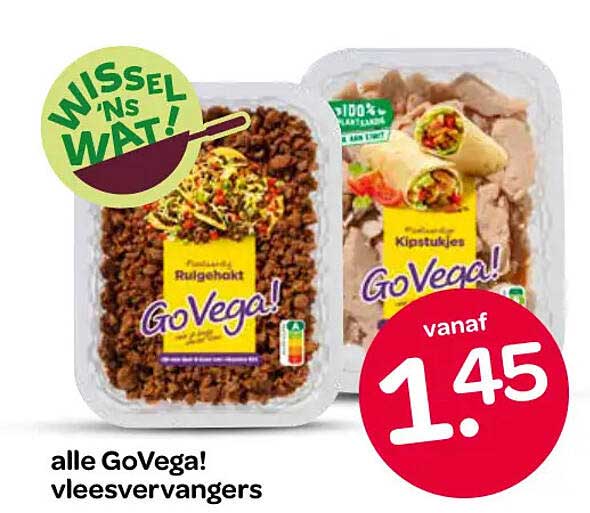 alle GoVega! vleesvervangers