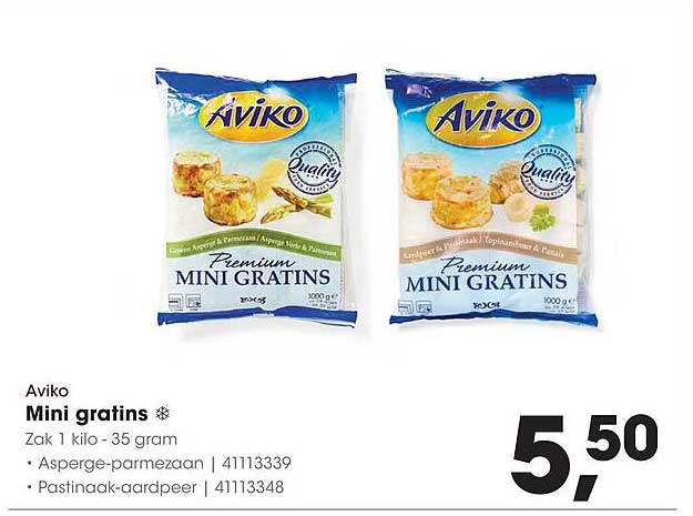Aviko Mini gratins
