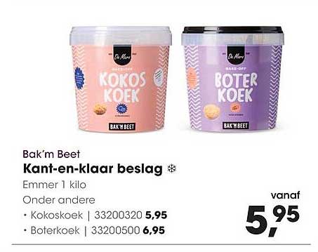 Bak'm Beet Kant-en-klaar beslag