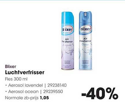 Blixer Luchtverfrisser