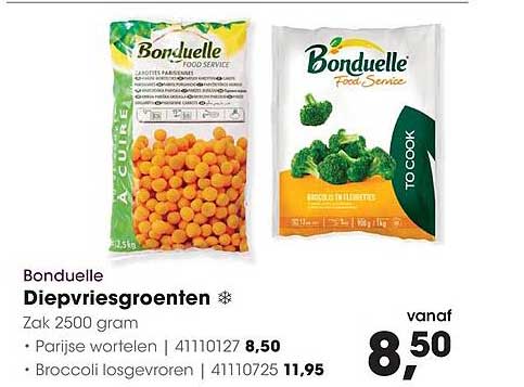 Bonduelle Diepvriesgroenten