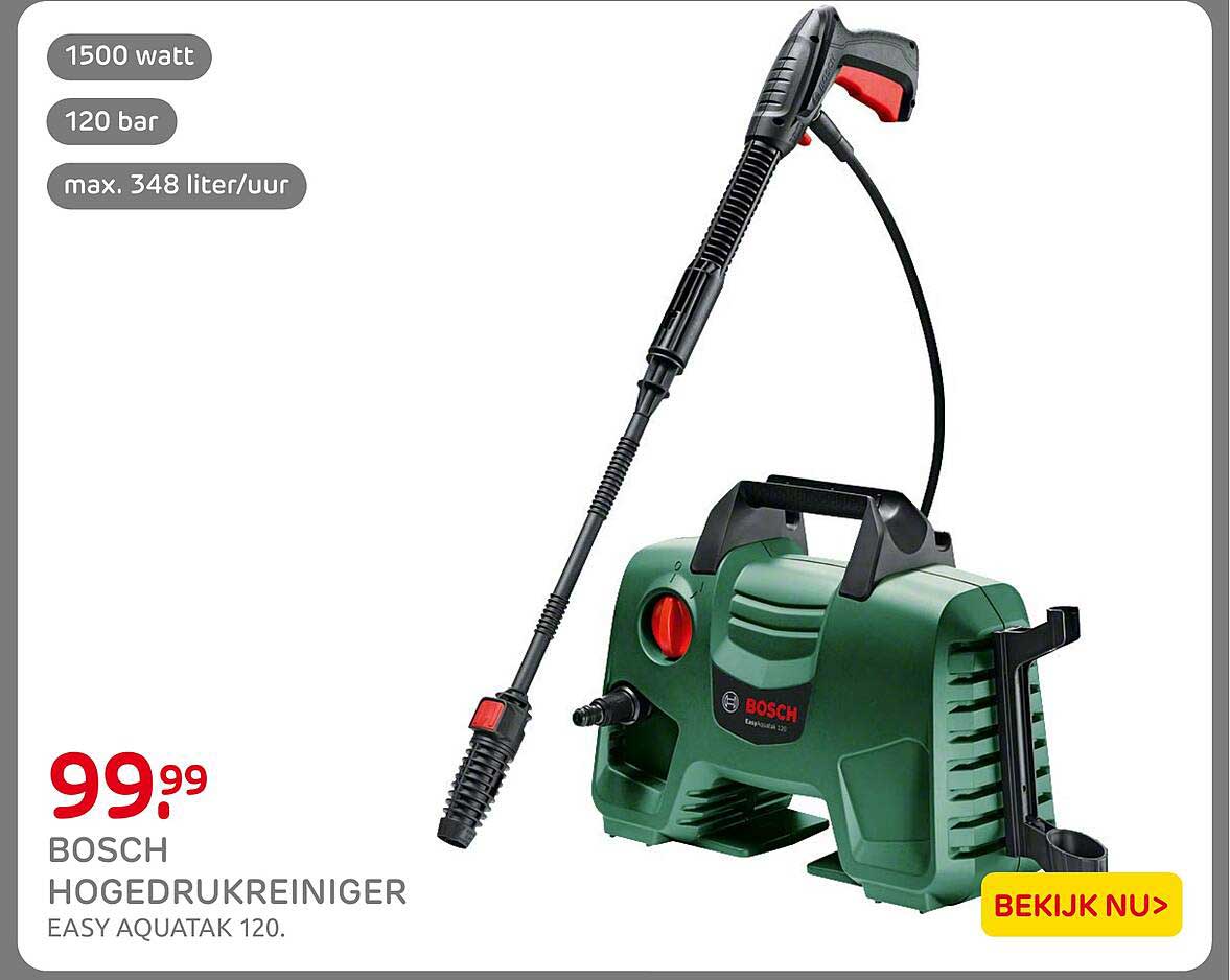 BOSCH HOGEDRUKREINIGER EASY AQUATAK 120.