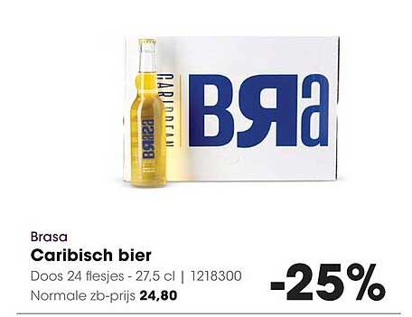 Brasa Caribisch bier