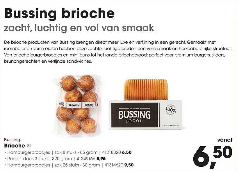 Bussing Brioche