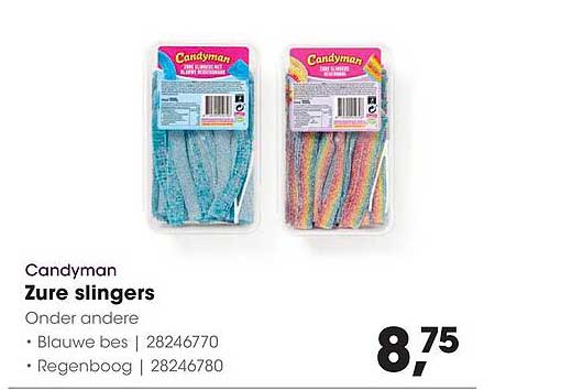 Candyman Zure slingers