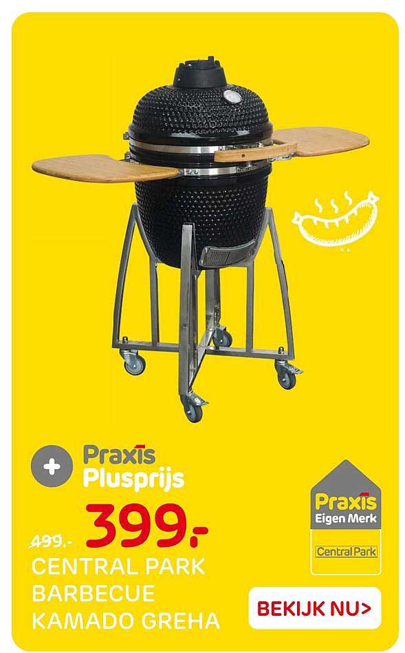 CENTRAL PARK BARBECUE KAMADO GREHA