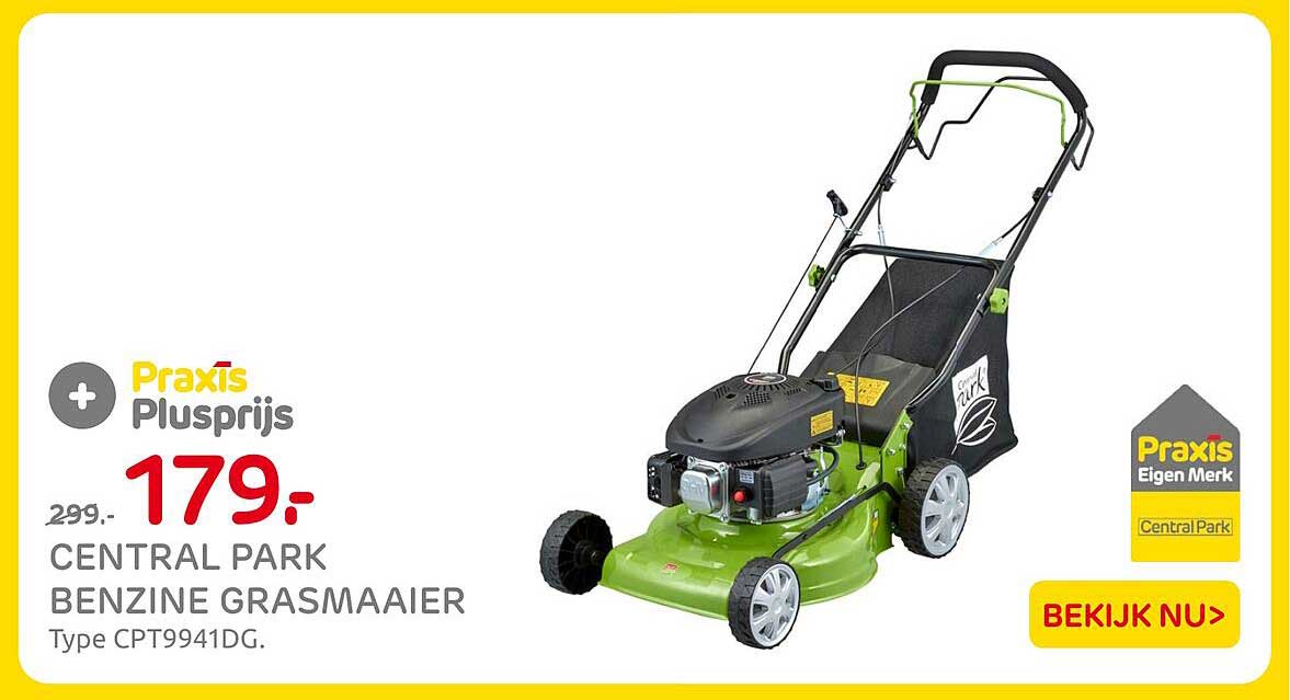 CENTRAL PARK BENZINE GRASMAAIER