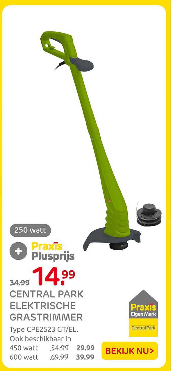 CENTRAL PARK ELEKTRISCHE GRASTRIMMER