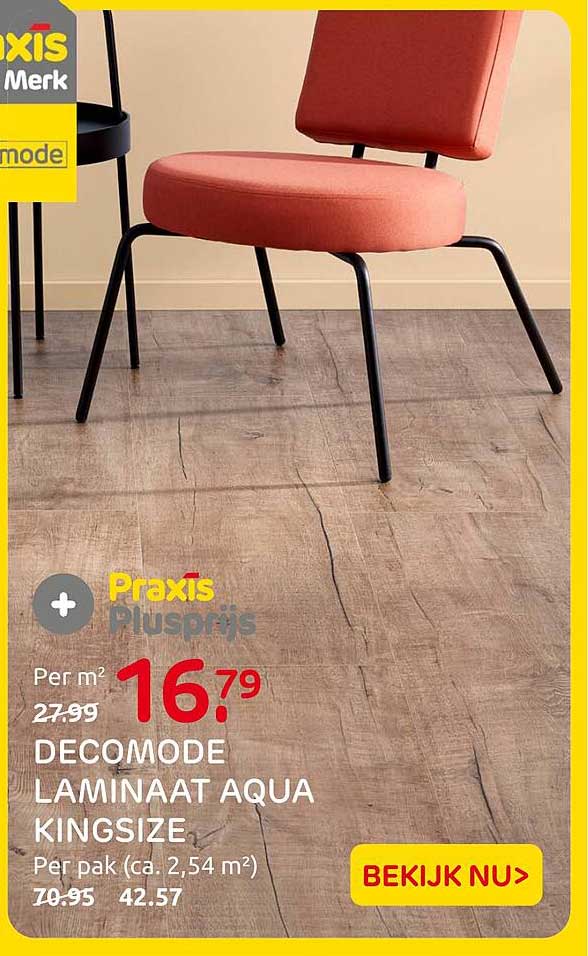 DECOMODE LAMINAAT AQUA KINGSIZE