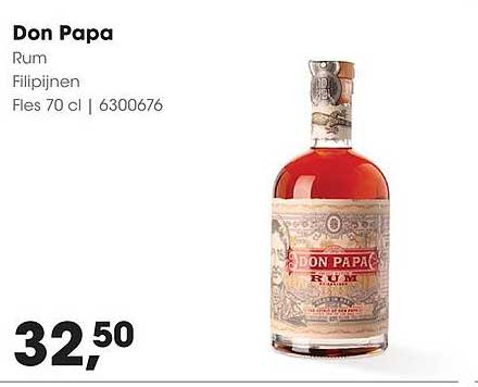 Don Papa Rum Filipijnen Fles 70 cl | 6300676