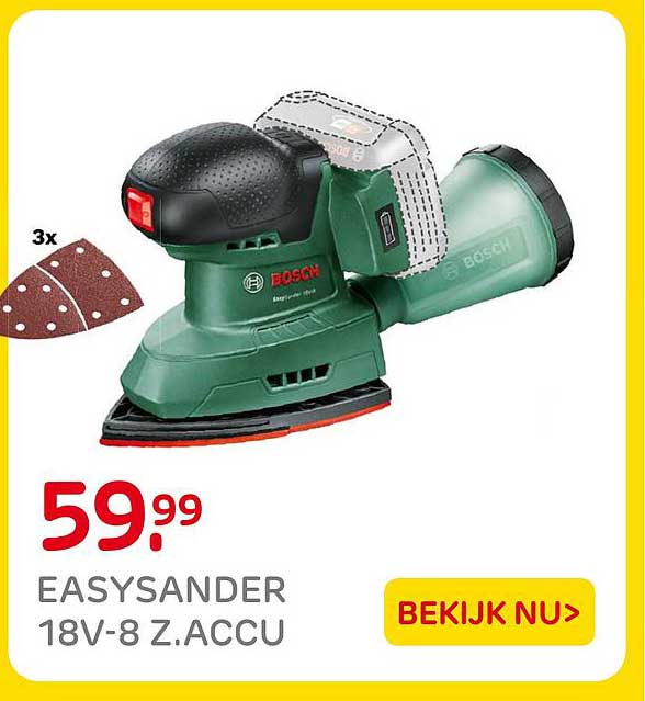 EASYSANDER 18V-8 Z.ACCU