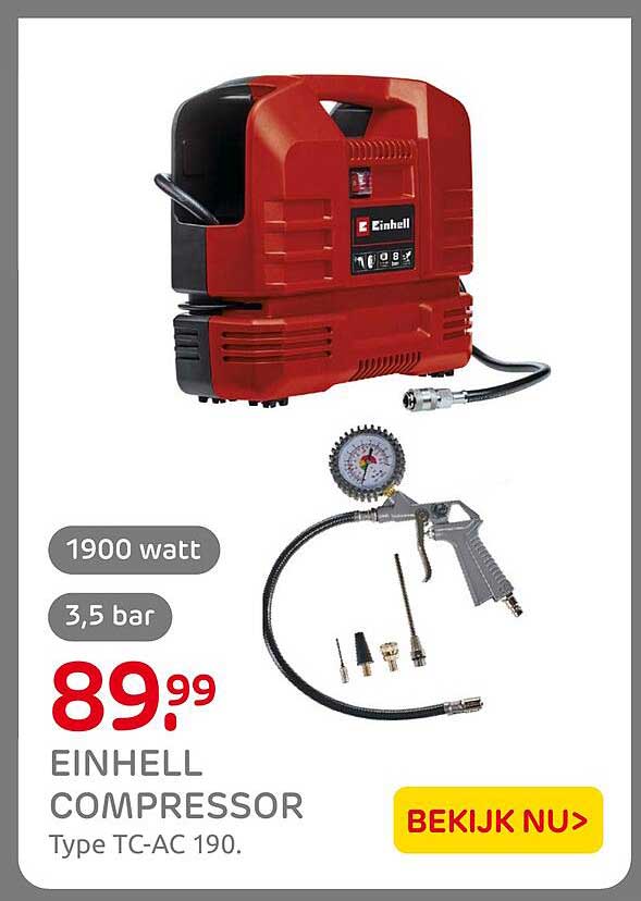 EINHELL COMPRESSOR Type TC-AC 190.
