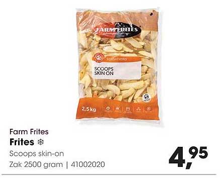 Farm Frites Frites Scoops skin-on