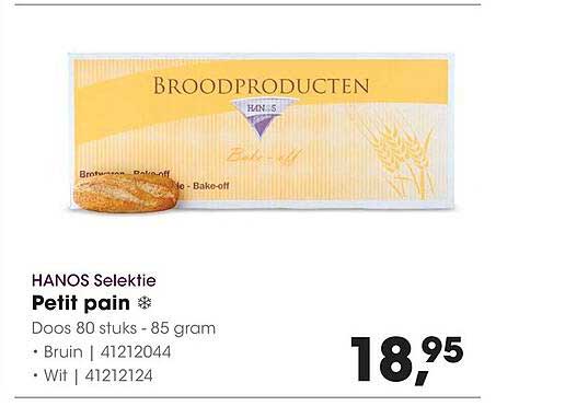 HANOS Selekție Petit pain